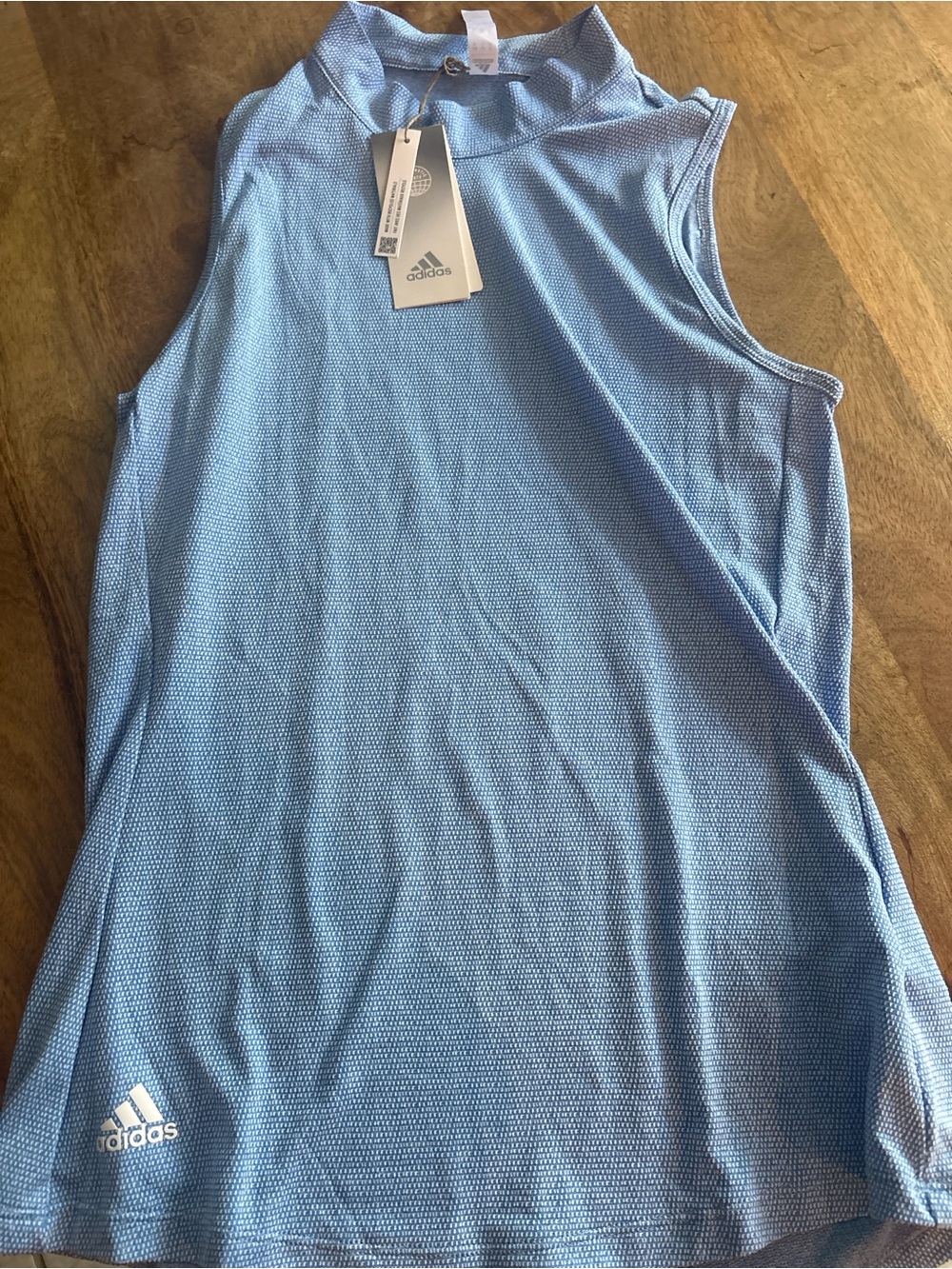 adidas Men’s Sky Blue Sleeveless Performance Tank